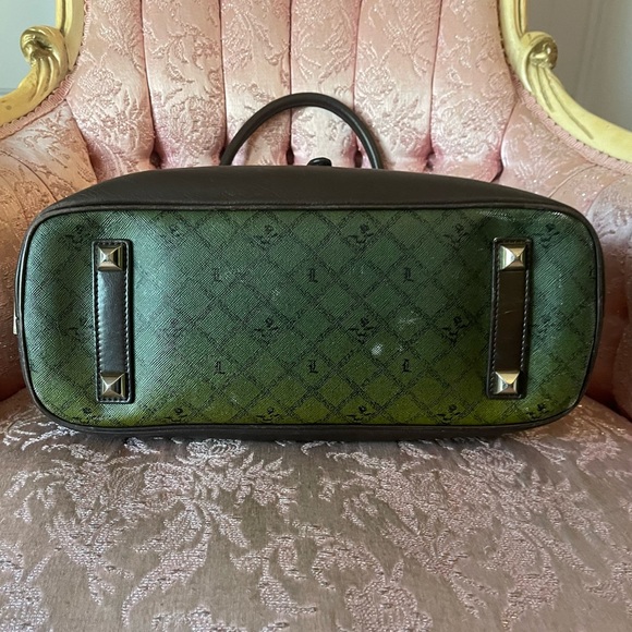 🐑🐑💋 Vintage L.A.M.B. Rasta Montego Bowler by Gwen Stefani - Picture 11 of 16